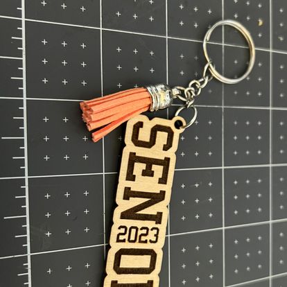 2023 senior key chains