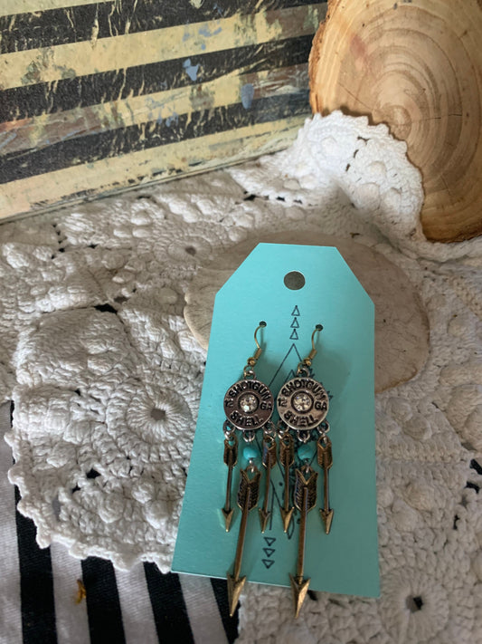 Bullet earrings