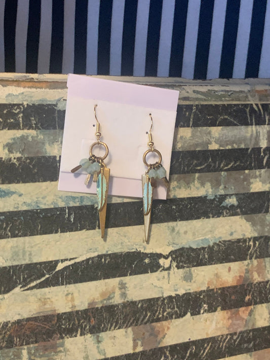 Bow and arrow earrings