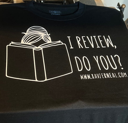 Xavier Neal  reviewer t shirt